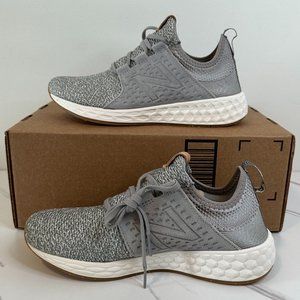 New Balance Women's Fresh Foam Cruz V1 Sneaker - Grey/Sea Salt - 8.5